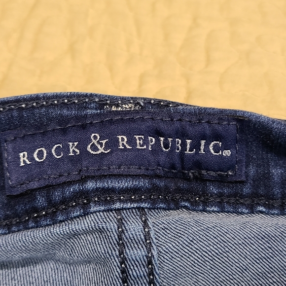 Rock & Republic Kassandra boot cut jeans size 8 - Picture 4 of 10
